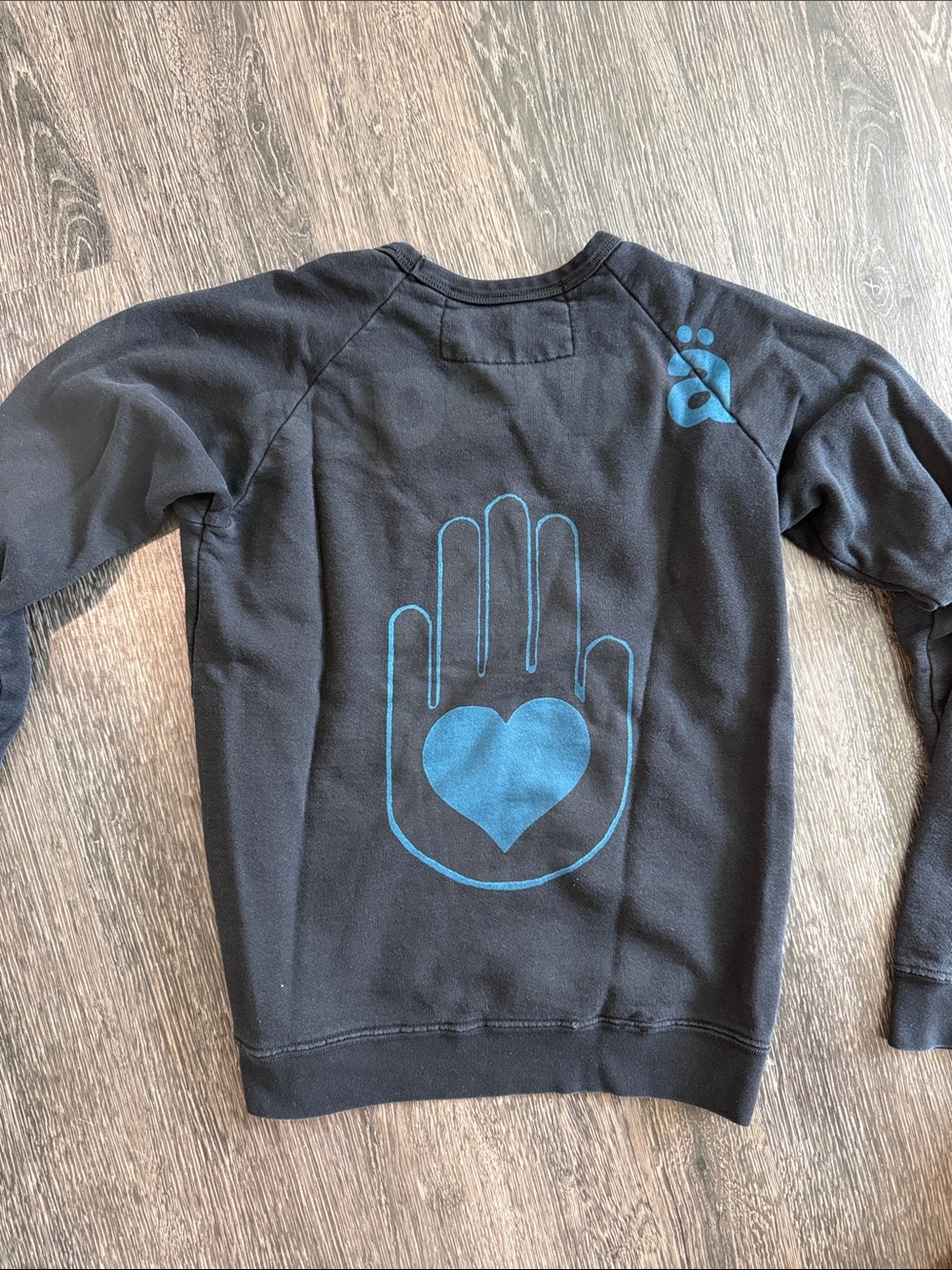 freecity Black Crewneck Sweatshirt Small - Picture 3 of 3